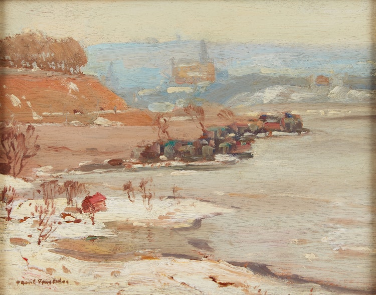 Artwork by Frank Shirley Panabaker, Basicila, Hamilton