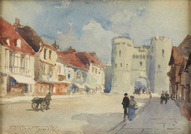 Artwork by Frederic Marlett Bell-Smith,  Canterbury 