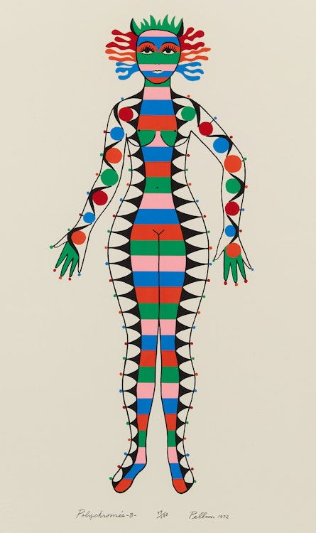 Artwork by Alfred Pellan, Polychromée B