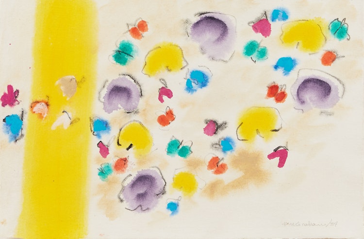 Artwork by Kathleen Margaret Graham,  Beginning with Yellow