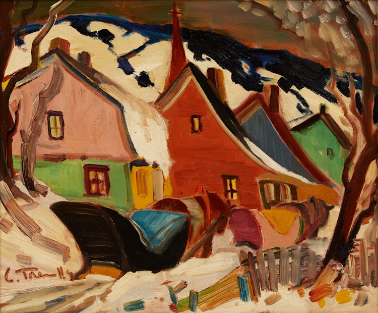 Artwork by Louis Tremblay, St. Urbain