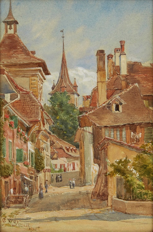 Artwork by Charles Jones Way, Morat
