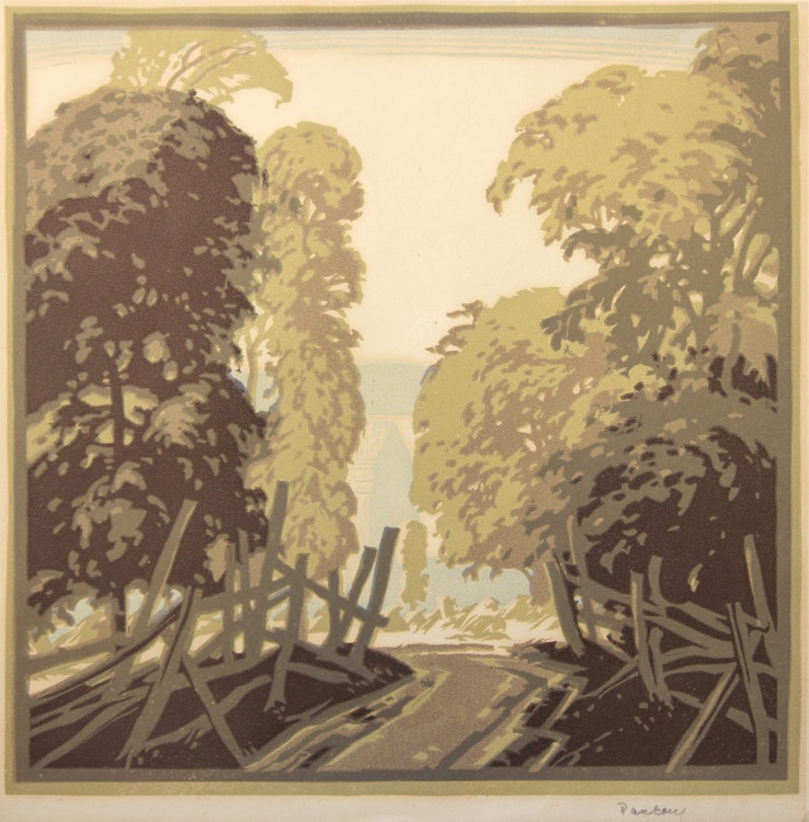 Artwork by Lawrence Arthur Colley Panton, Northern Ontario Fall