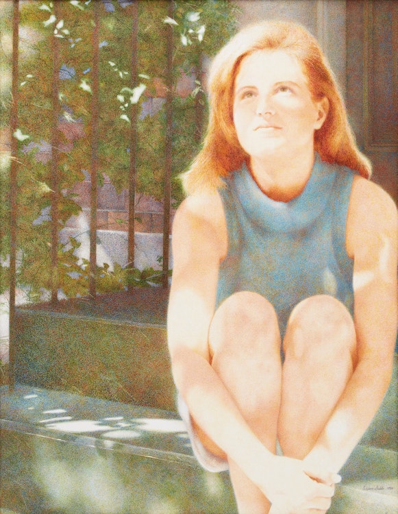 Artwork by Elaine Goble, Robin