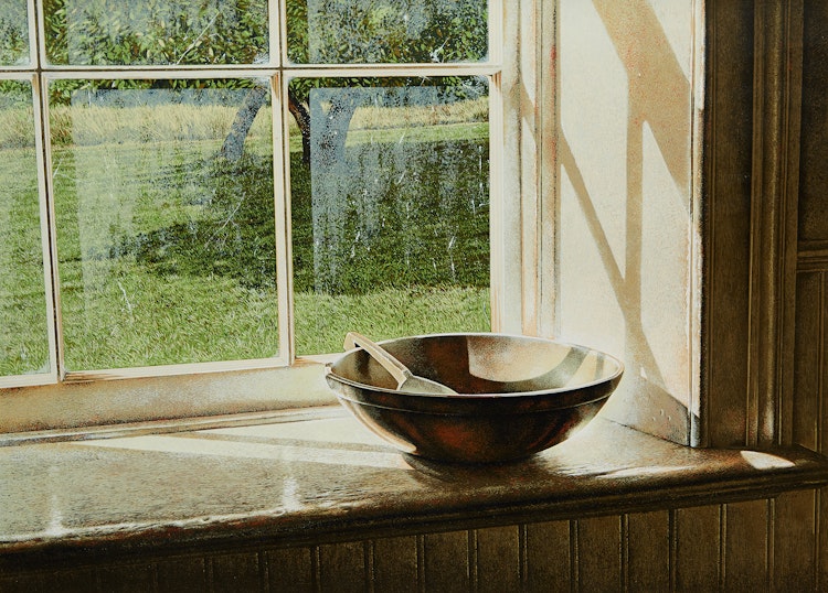 Artwork by Kenneth Danby, Butterbowl (1970)