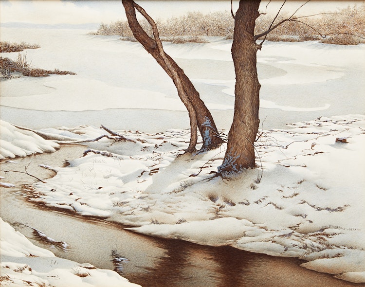 Artwork by Lloyd Fitzgerald, Spring Breakup