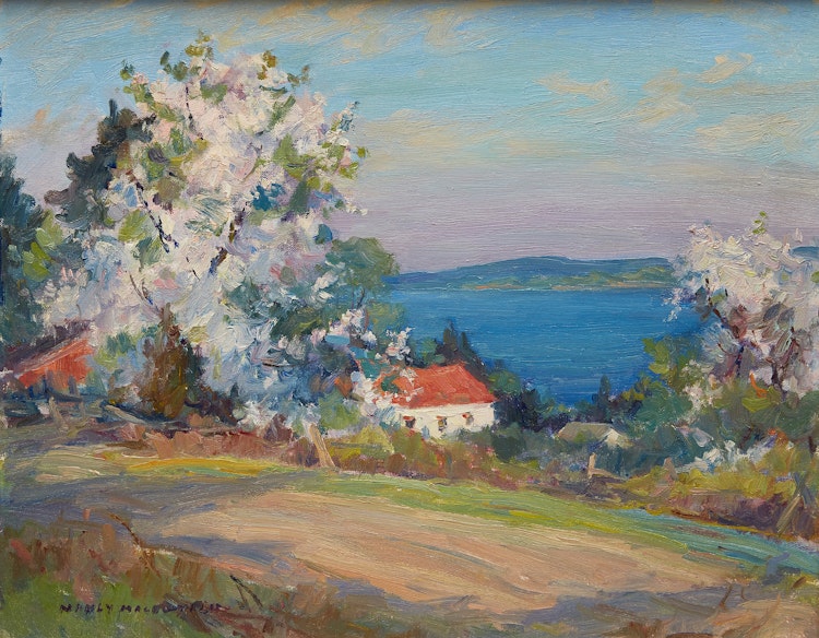 Artwork by Manly Edward MacDonald,  Blossoms, Hay Bay