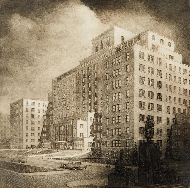 Artwork by Samuel Herbert Maw, Hospital for Sick Children
