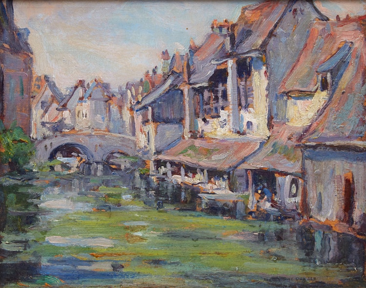 Artwork by Manly Edward MacDonald, Chartres, France