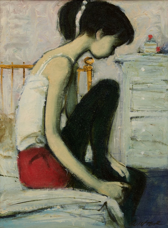 Artwork by William Arthur Winter, Morning
