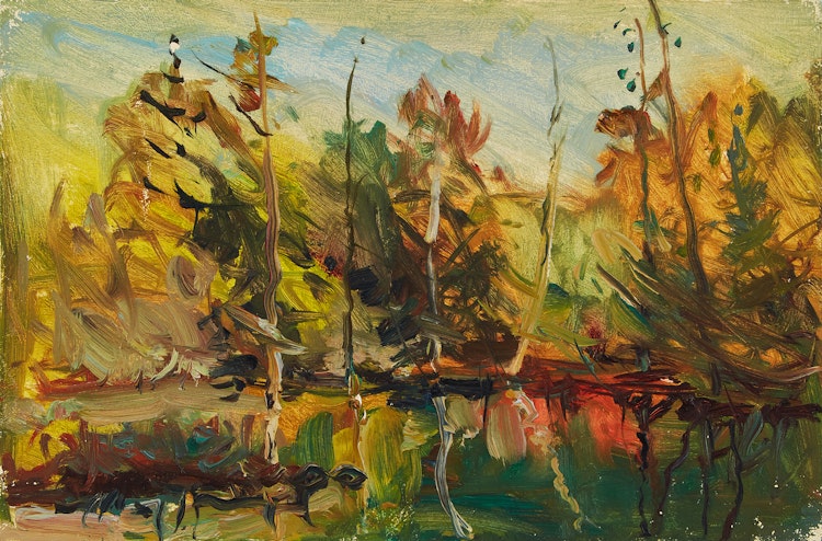 Artwork by Bruce Le Dain, Woodland Meadow, Gatineau, Que.
