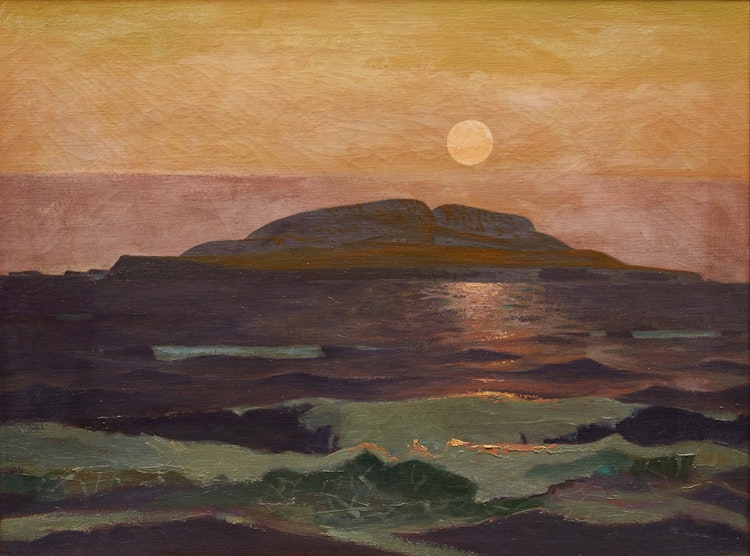 Artwork by Charles Fraser Comfort, August Noon, Ingonish, Cape Breton
