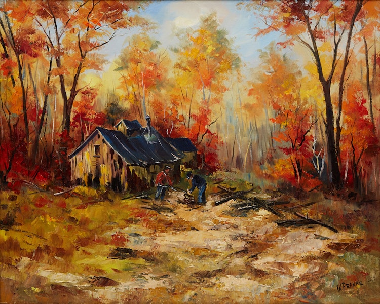 Artwork by Walter Pranke, St. Canut, Lachute, Quebec