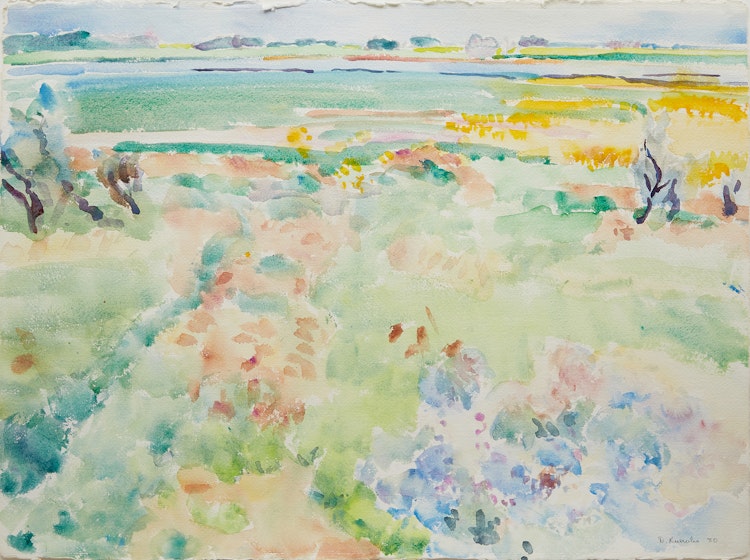 Artwork by Dorothy Elsie Knowles, Near Roseburn