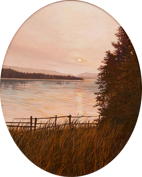 Artwork by Vicki MacLean, Shoreline Landscape