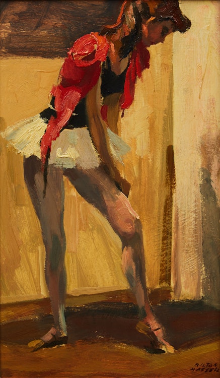 Artwork by Hilton MacDonald Hassell, Ballerina