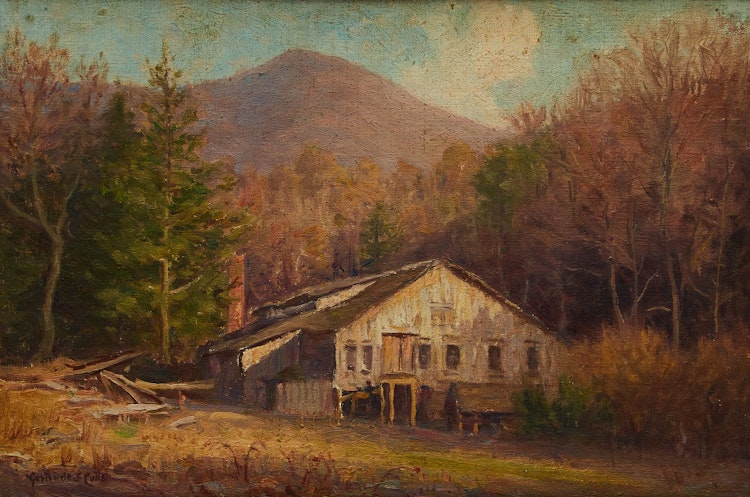 Artwork by Gertrude Eleanor Spurr Cutts, Homestead