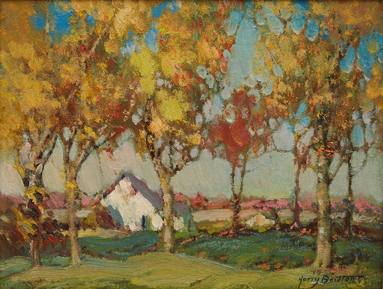 Artwork by Harry Britton, Autumn Landscape