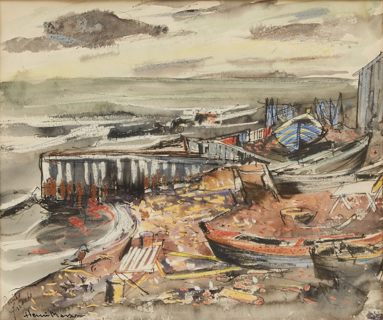 Artwork by Henri Leopold Masson, Pointe Frigate