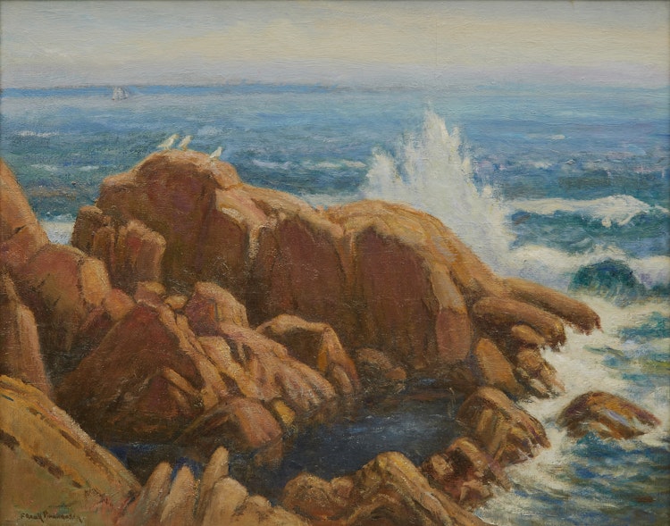 Artwork by Frank Shirley Panabaker, Peggy’s Cove
