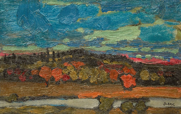 Artwork by Bruno Joseph Bobak, Autumn Evening