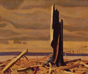 Artwork by Charles Fraser Comfort, Copper Island, Lake of the Woods