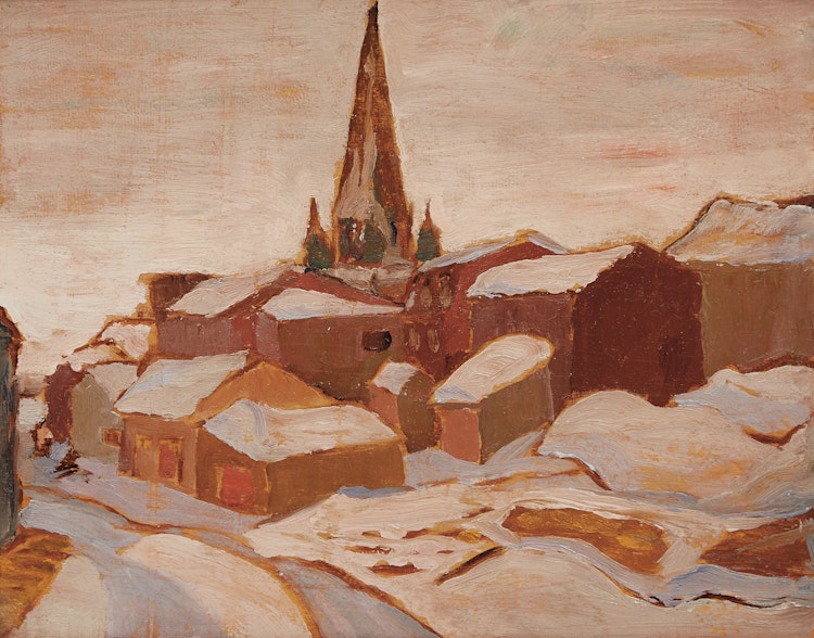 Artwork by Frederick Grant Banting, Bic, Quebec