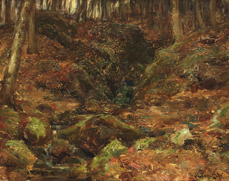 Artwork by Marc-Aurèle de Foy Suzor-Coté, Ravin sur la colline