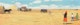 Thumbnail of Artwork by William Kurelek, Threshing Outfit Being Brought Lunch