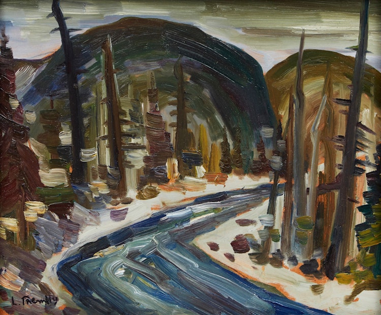 Artwork by Louis Tremblay,  Petit parc des Laurentides