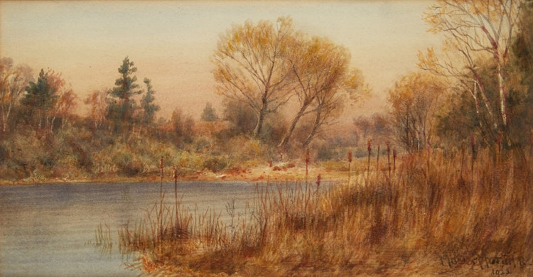 Artwork by Thomas Mower Martin,  Quiet Stream