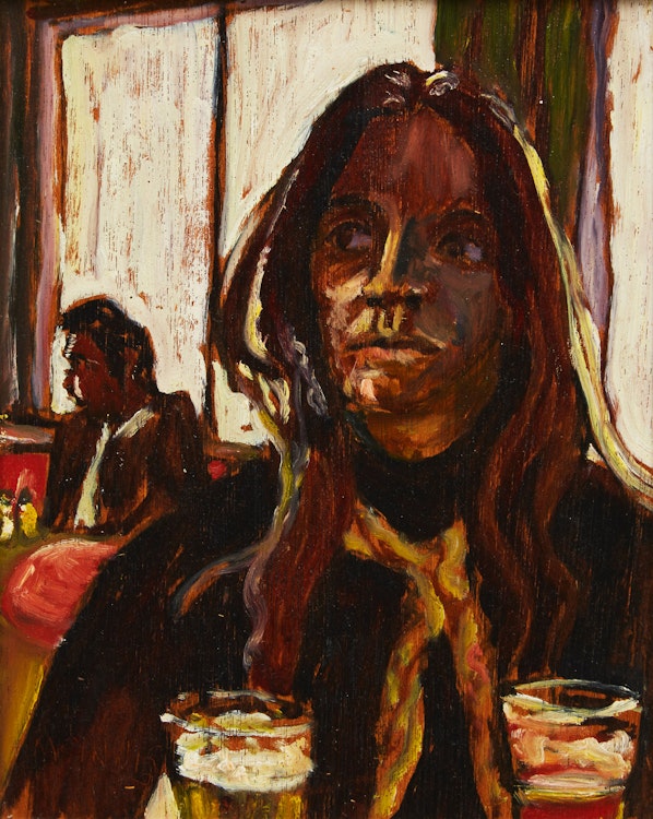Artwork by Robert Francis Michael McInnis, In the Marine Inn