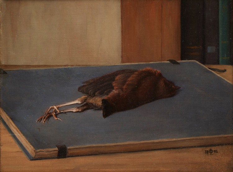 Artwork by  19th Century Canadian School,  Nature morte à l’oiseau