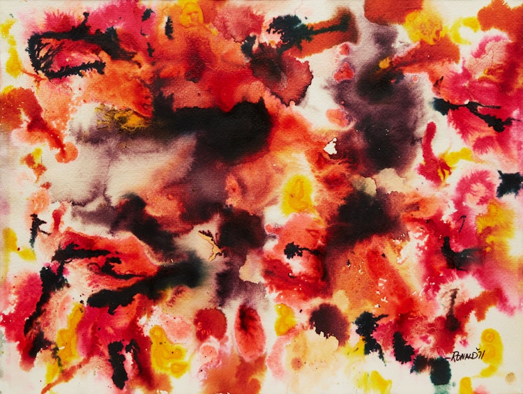 Artwork by William Ronald, Untitled Composition