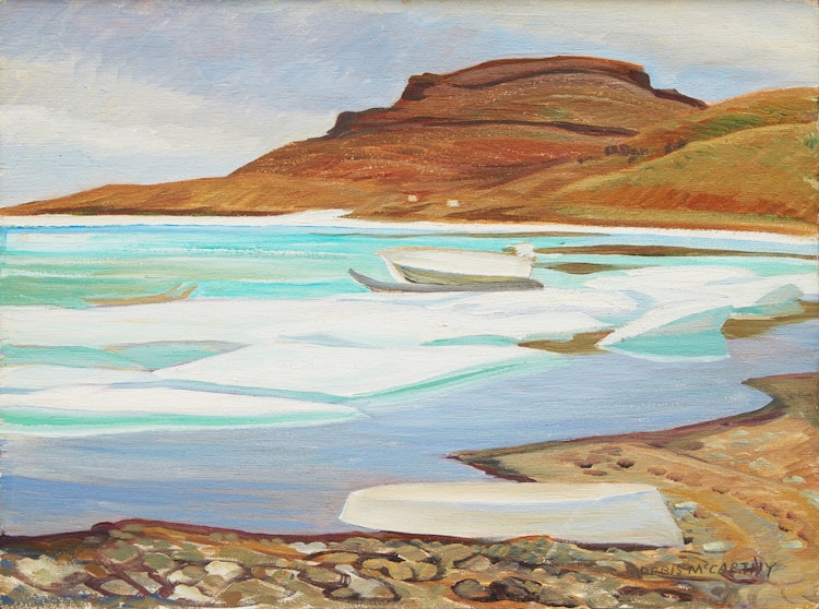 Artwork by Doris Jean McCarthy,  Holman Island