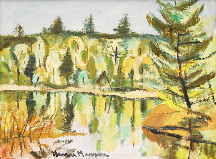 Artwork by Henri Leopold Masson, Autumn Landscape