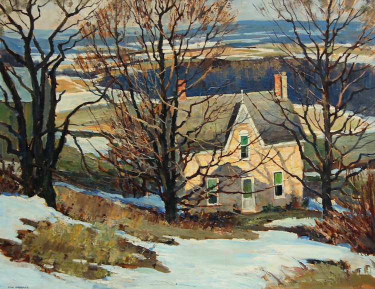 Artwork by Thomas Keith Roberts,  March - Mount Nemo