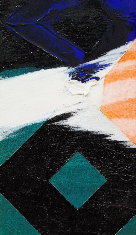 Artwork by John-Franklin Koenig, Carcard