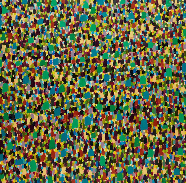 Artwork by Bewabon Shilling, Field Series Revisited 10