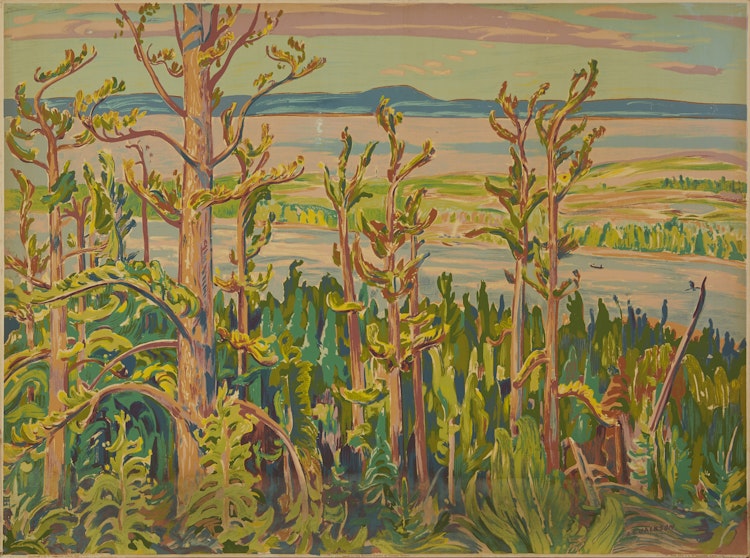Artwork by Alexander Young Jackson, Jack Pine