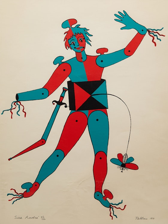 Artwork by Alfred Pellan, Sire André