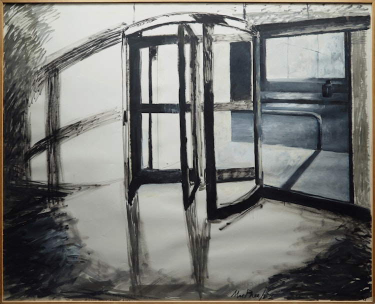 Artwork by Medrie MacPhee, Revolving Door