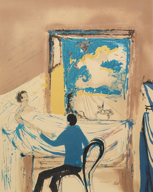 Artwork by Salvador Dali,  The Doctor