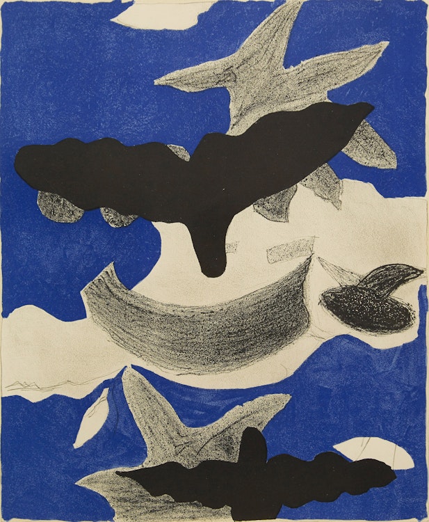 Artwork by Georges Braque,  Oiseaux