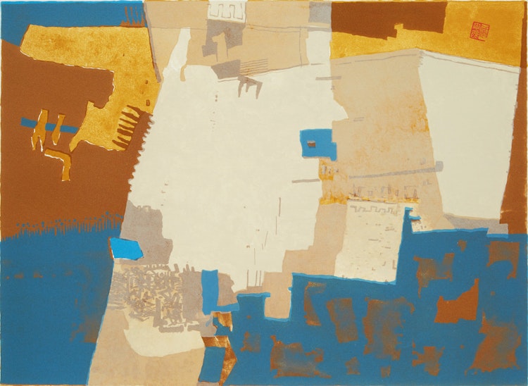 Artwork by Ronald York Wilson, Mayan