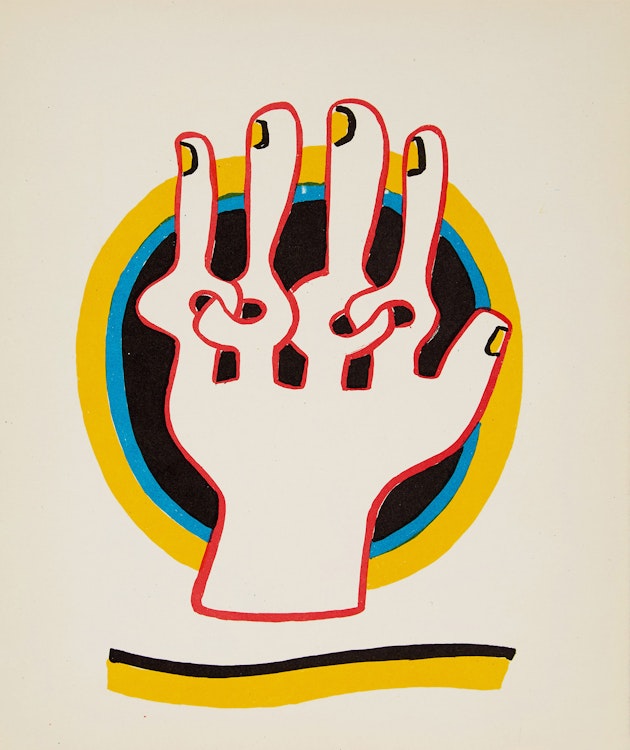 Artwork by Sorel Etrog, Hanover Gallery 1970 Exhibition Catalogue