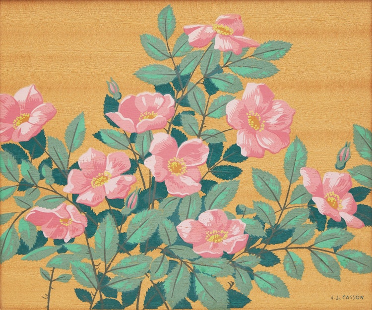Artwork by Alfred Joseph Casson, Dogwood