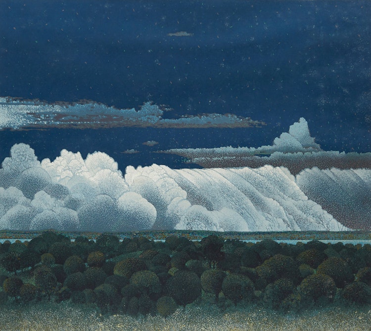 Artwork by Ronald William Bolt, Cloudscape