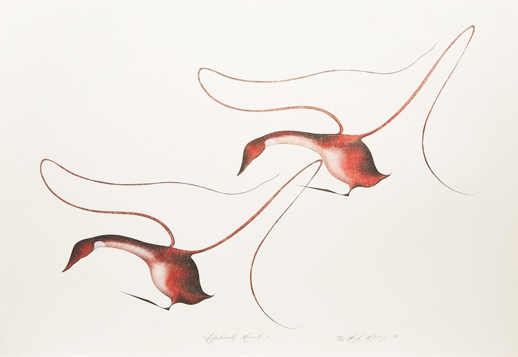 Artwork by Hugh McKenzie, Effectionate Moment #1