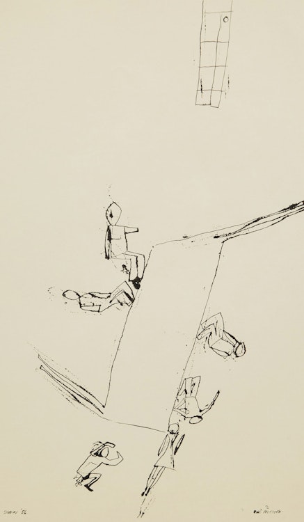 Artwork by Michael Snow, The Meeting